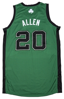 2011-12 Ray Allen Game Used Boston Celtics Alternate Road Jersey
